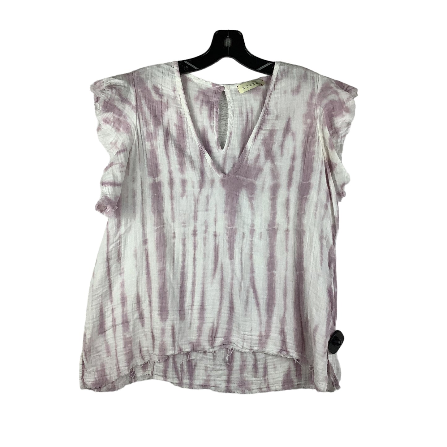 Purple Top Short Sleeve Cmb, Size S