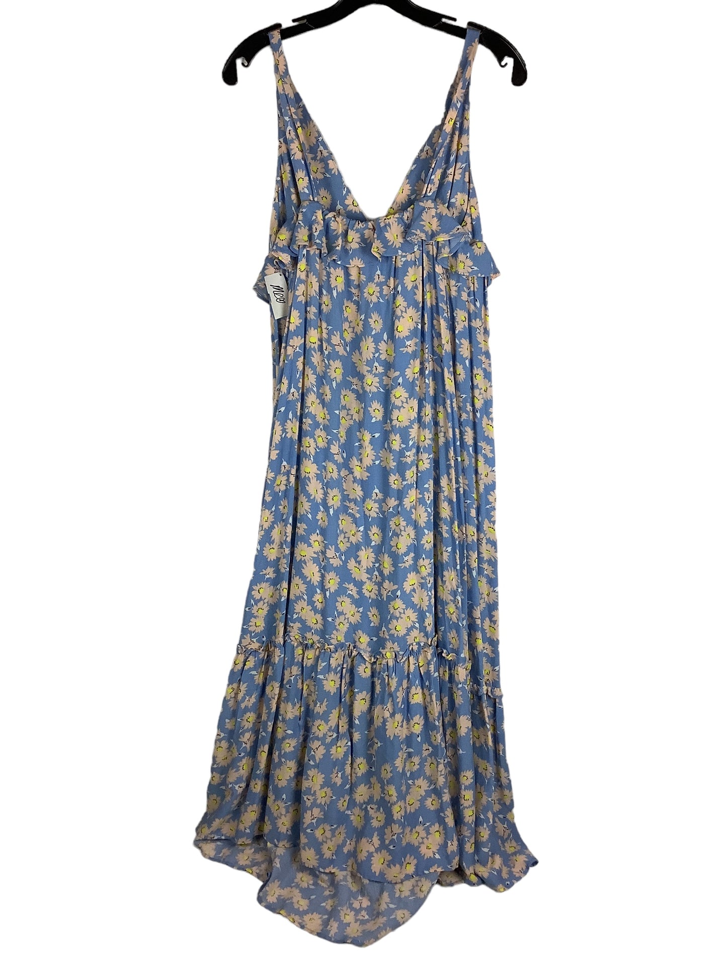 Floral Print Dress Casual Midi Who What Wear, Size S