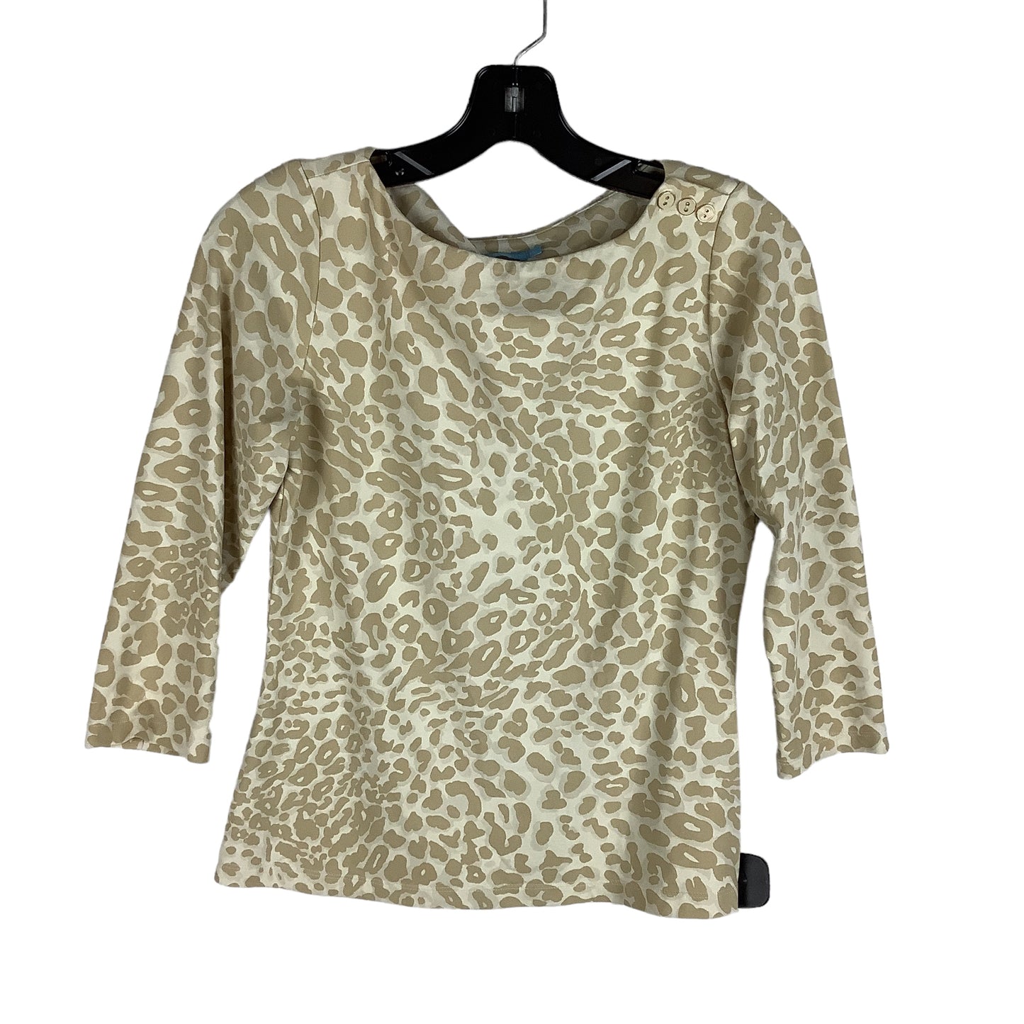 Animal Print Top Long Sleeve J Mclaughlin, Size Xs