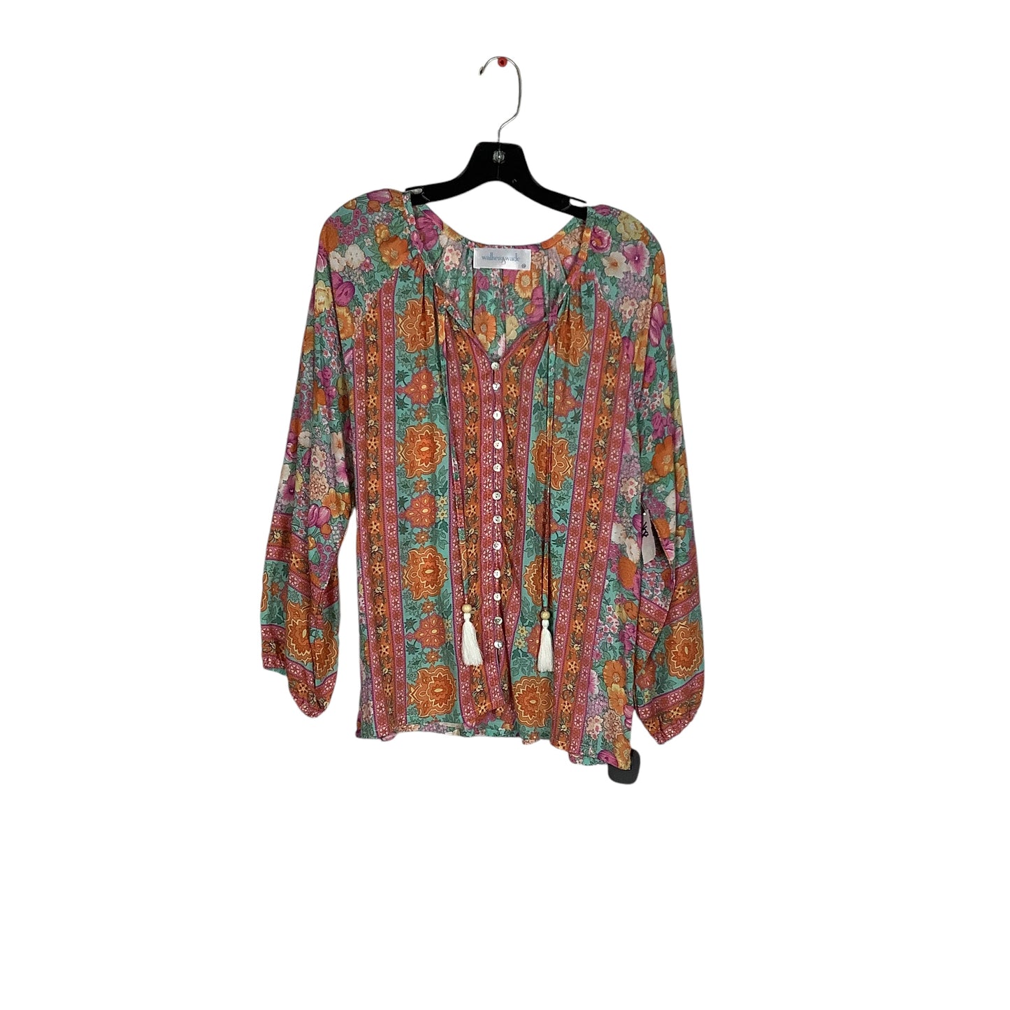 Top Long Sleeve By Clothes Mentor In Multi-colored, Size: Xs