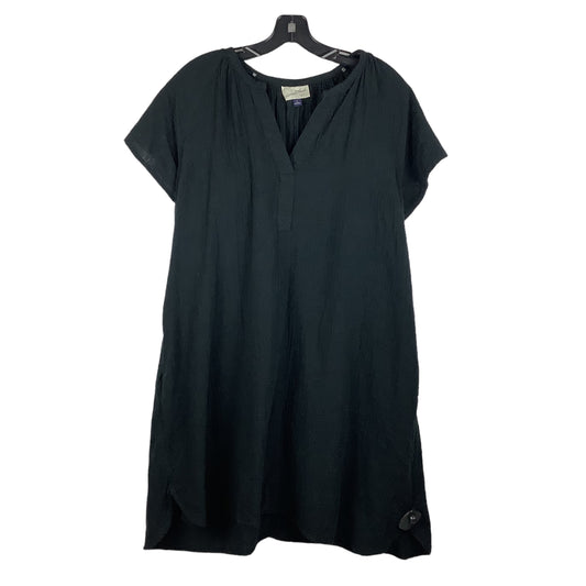 Black Dress Casual Midi Universal Thread, Size L