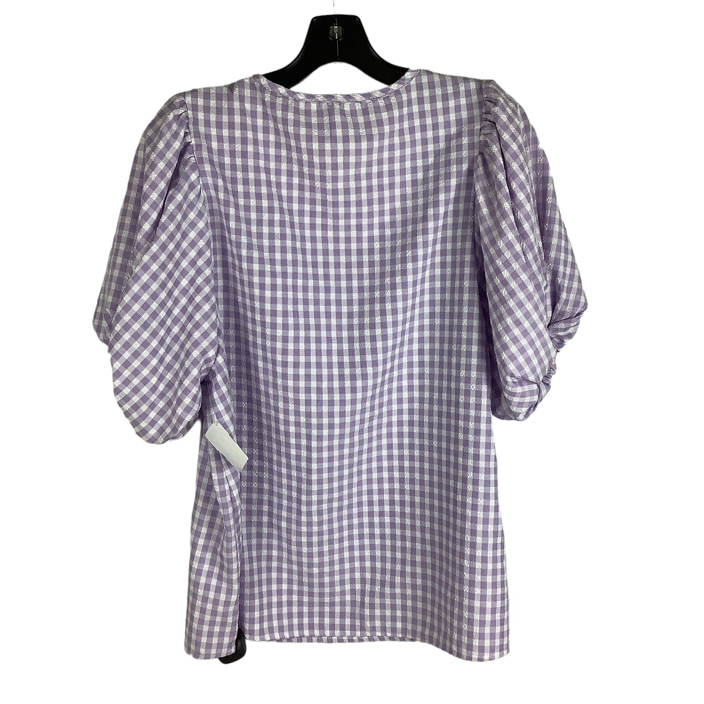 Top Short Sleeve By Clothes Mentor In Purple, Size: M