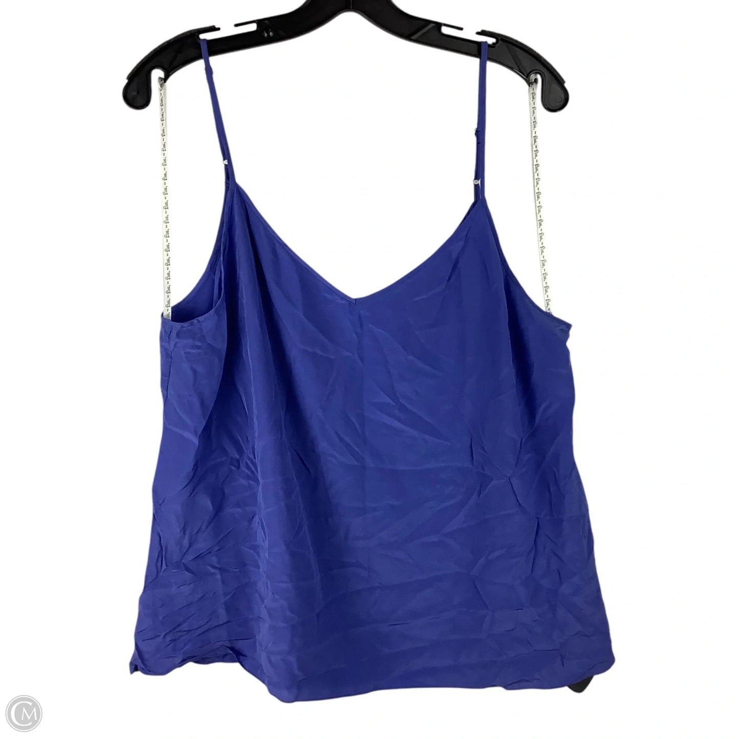 Top Sleeveless Designer By Lilly Pulitzer In Blue, Size: Xl