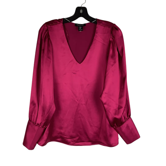 Top Long Sleeve By Rachel Zoe In Pink, Size: M