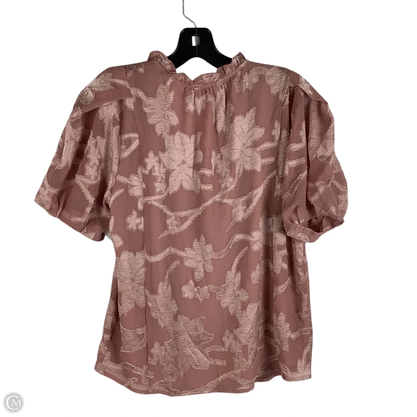 Top Short Sleeve By Current Air In Pink, Size: Xs