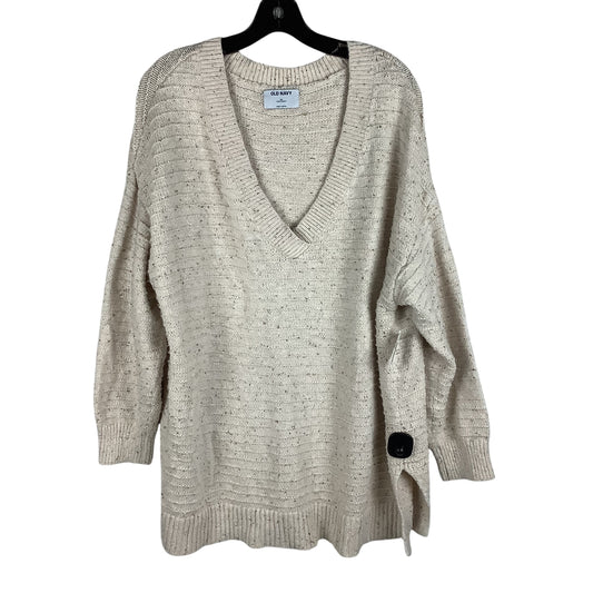 Sweater By Old Navy In Beige, Size: 2x