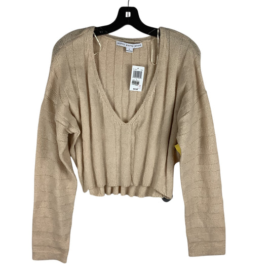 Sweater By Hyfve In Cream, Size: L