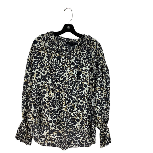 Top Long Sleeve By Sanctuary In Animal Print, Size: S