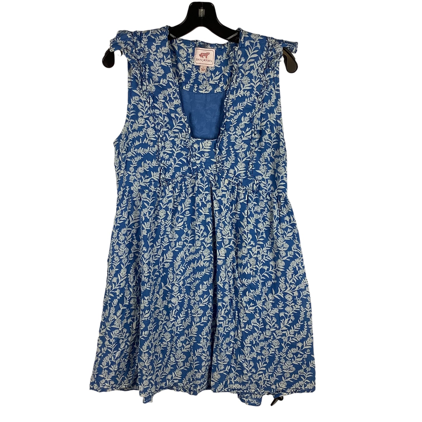 Dress Casual Short By Banjanan In Blue, Size: L