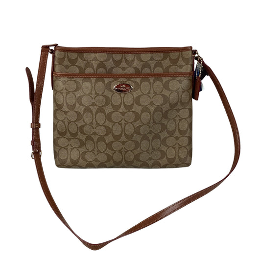 Crossbody Designer By Coach, Size: Large