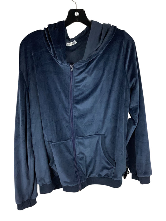 Jacket Other By Clothes Mentor In Blue, Size: Xxl