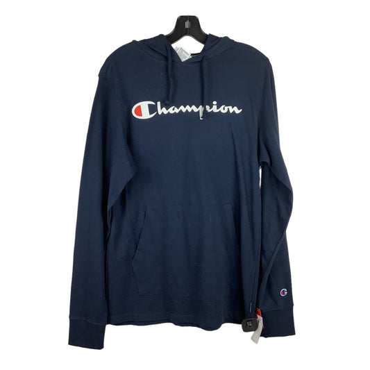 Athletic Top Long Sleeve Hoodie By Champion  Size: S