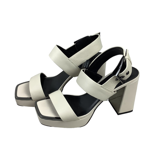 Sandals Heels Block By Dkny  Size: 8.5