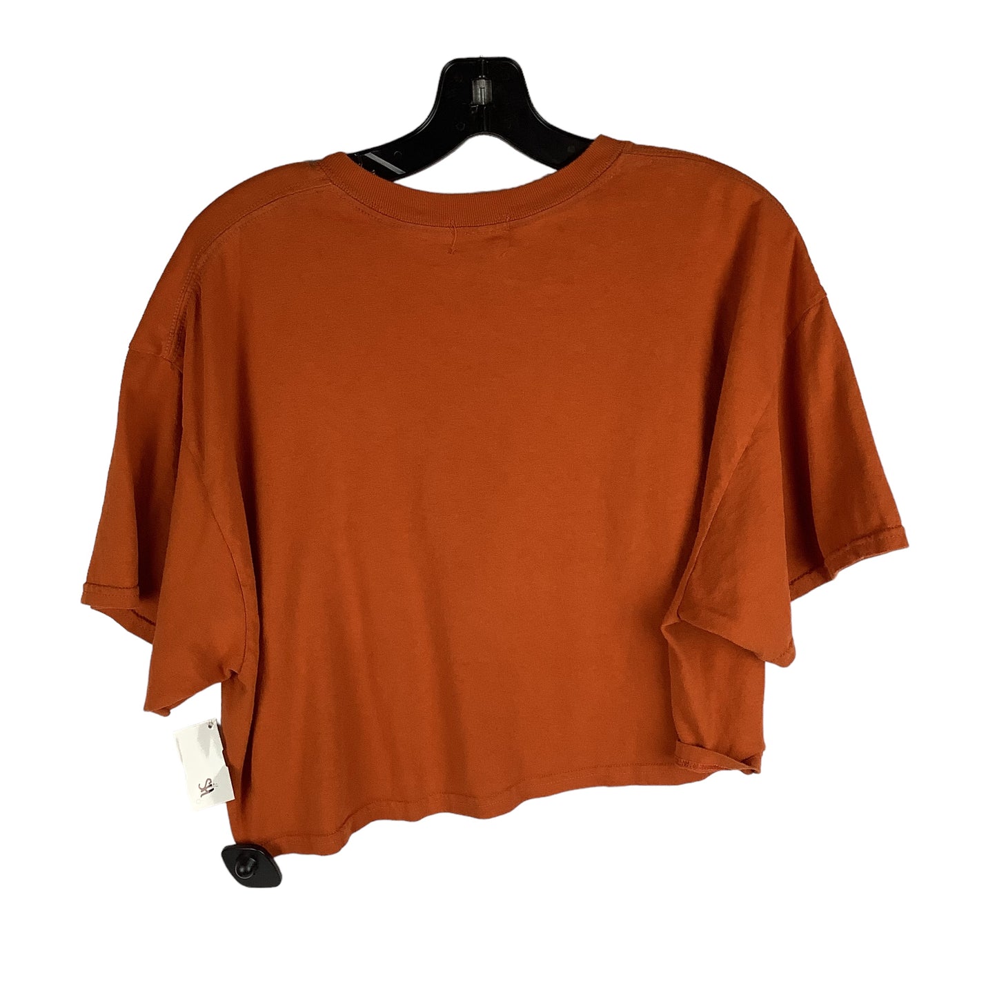 Orange Top Short Sleeve Basic Clothes Mentor, Size Xl