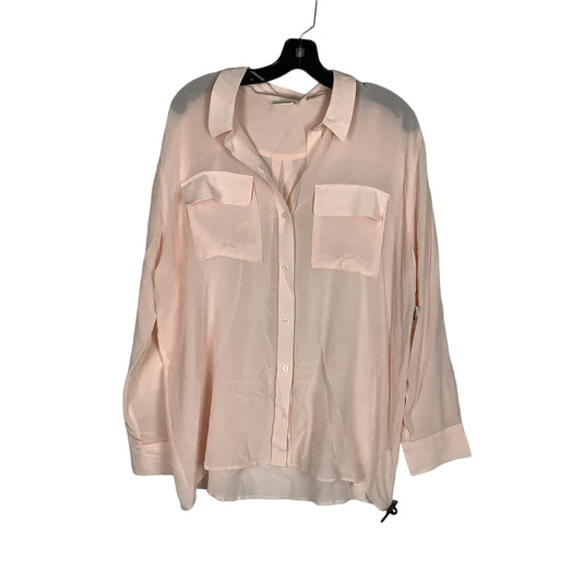 Top Long Sleeve By Spartina In Pink, Size: Xl