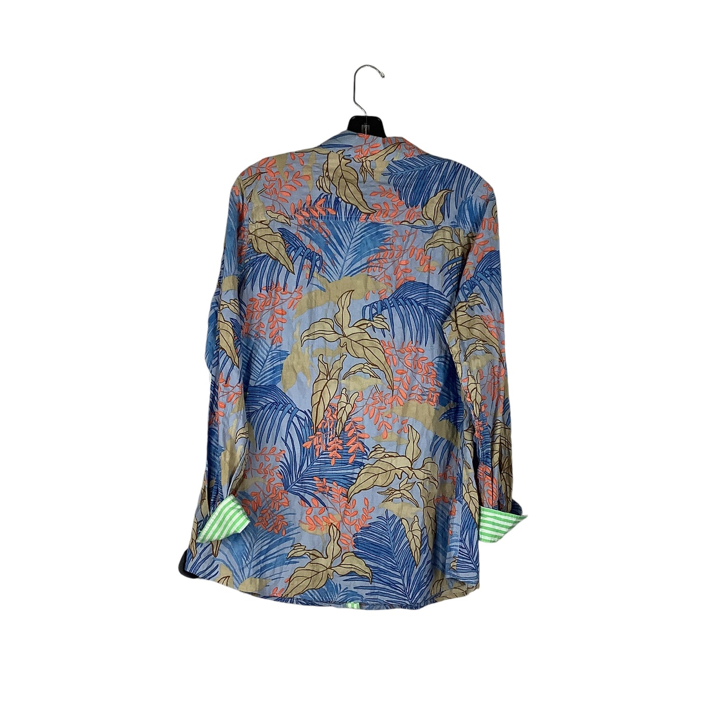 Top Long Sleeve By J Mclaughlin In Multi-colored, Size: M