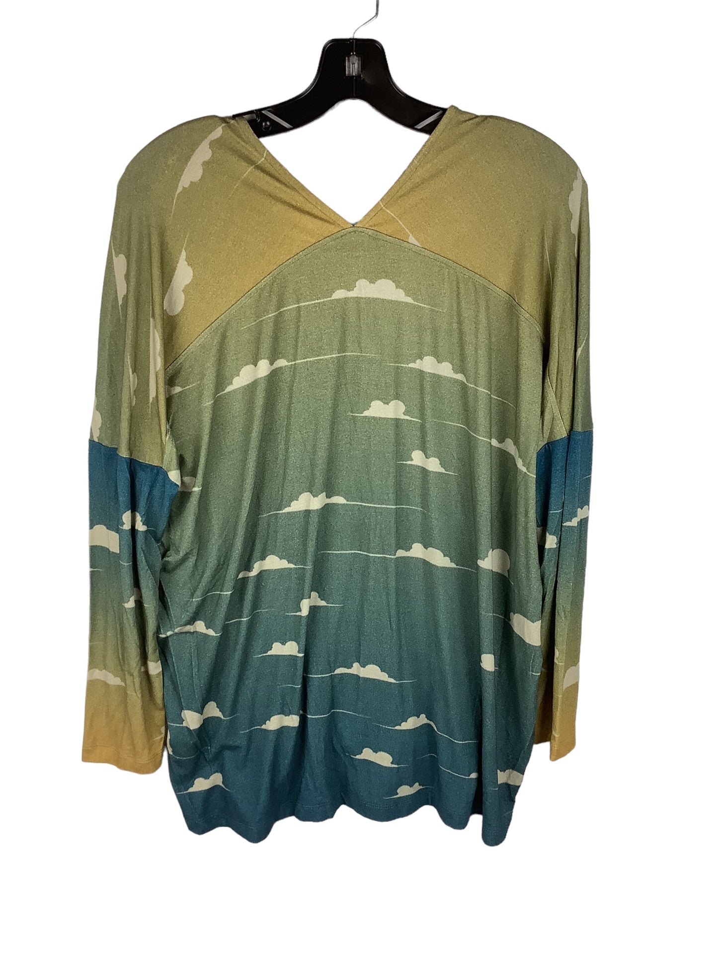 Top Long Sleeve By Conditions Apply In Multi-colored, Size: S