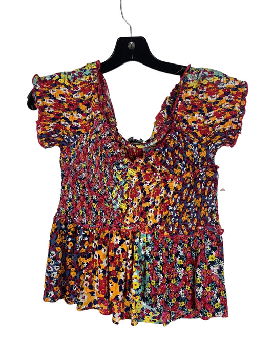 Top Short Sleeve By Clothes Mentor In Multi-colored, Size: M