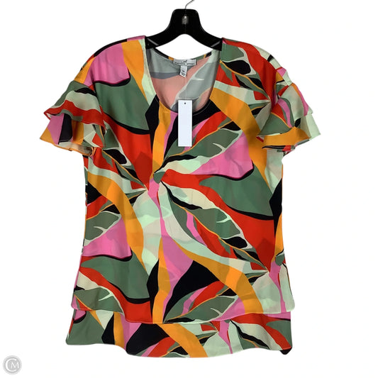 Top Short Sleeve By Clothes Mentor In Multi-colored, Size: Xs