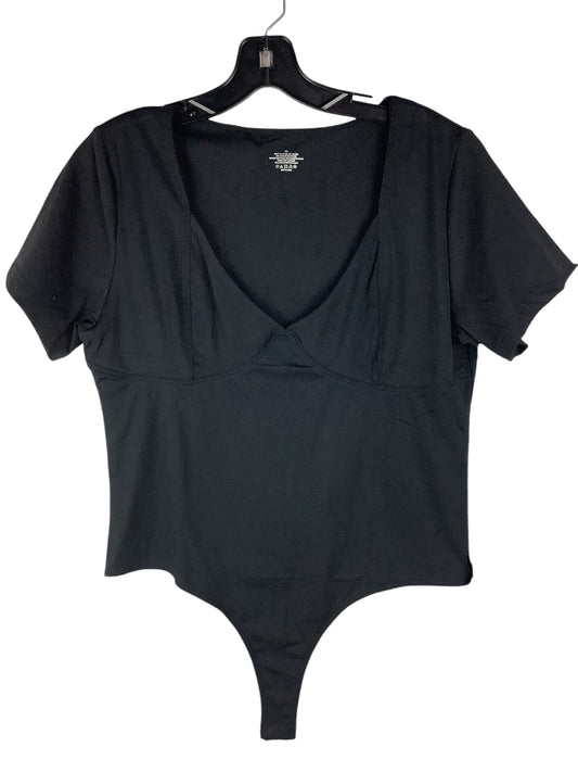 Top Short Sleeve Basic By Clothes Mentor In Black, Size: Xxl