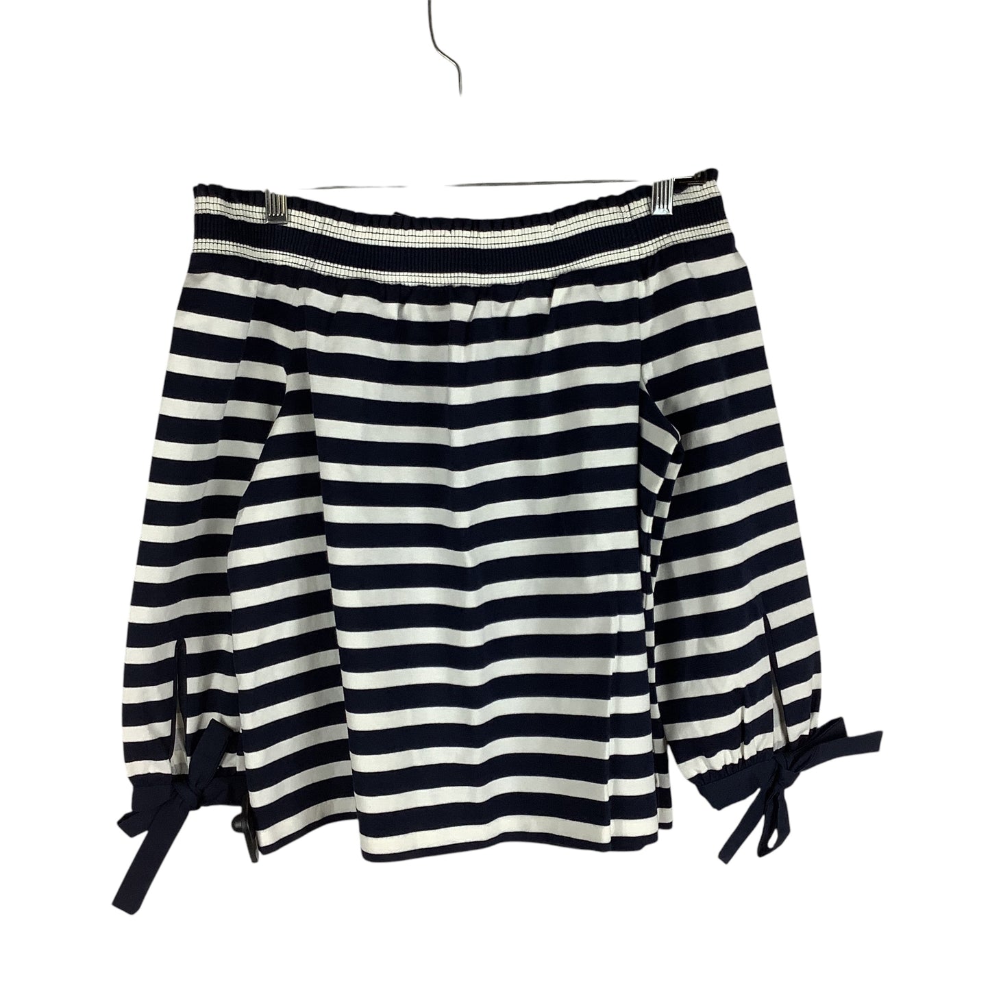 Top Long Sleeve By J. Crew In Striped Pattern, Size: 8