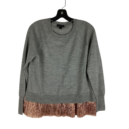 Top Long Sleeve By J. Crew In Grey, Size: S