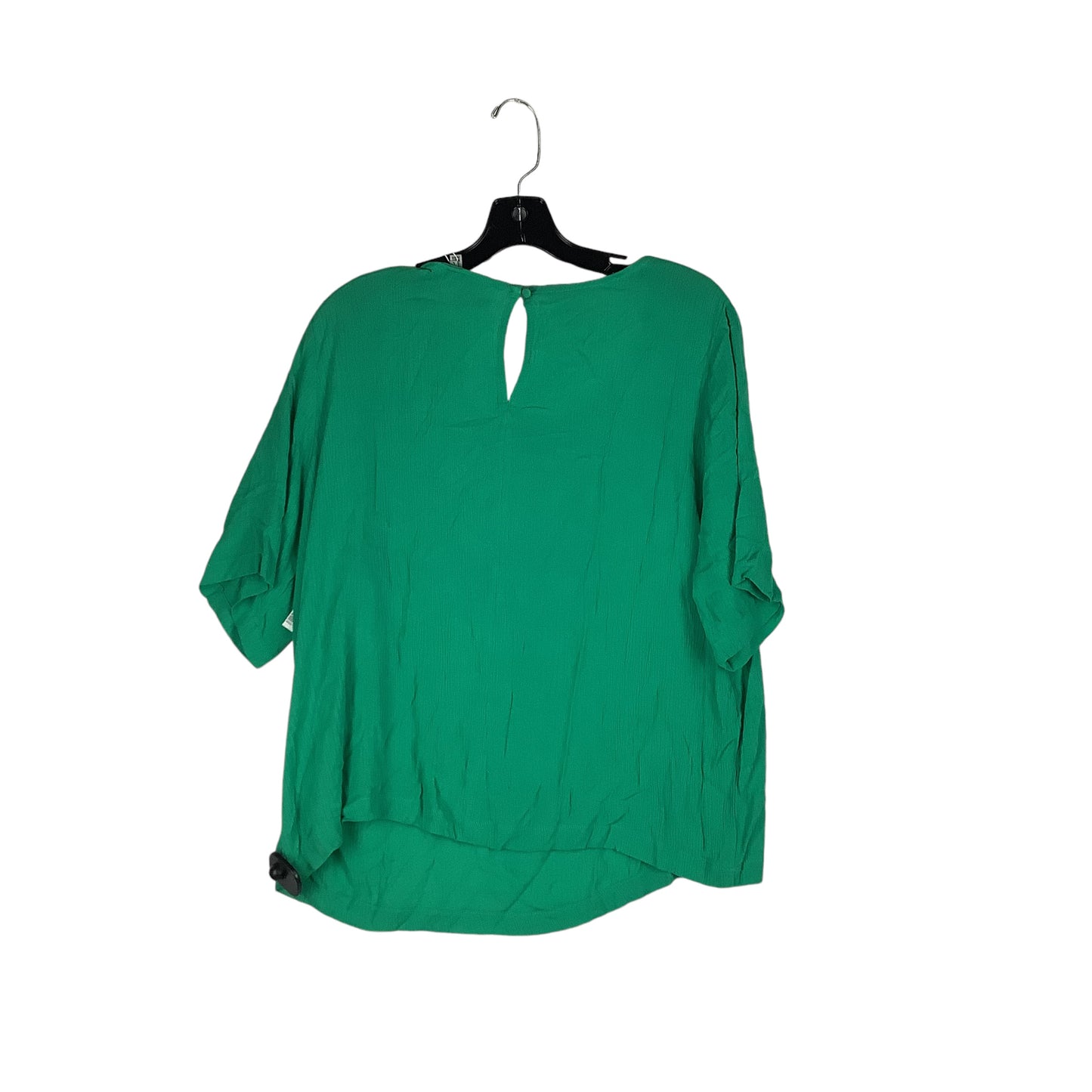 Top Short Sleeve Basic By Clothes Mentor In Green, Size: L