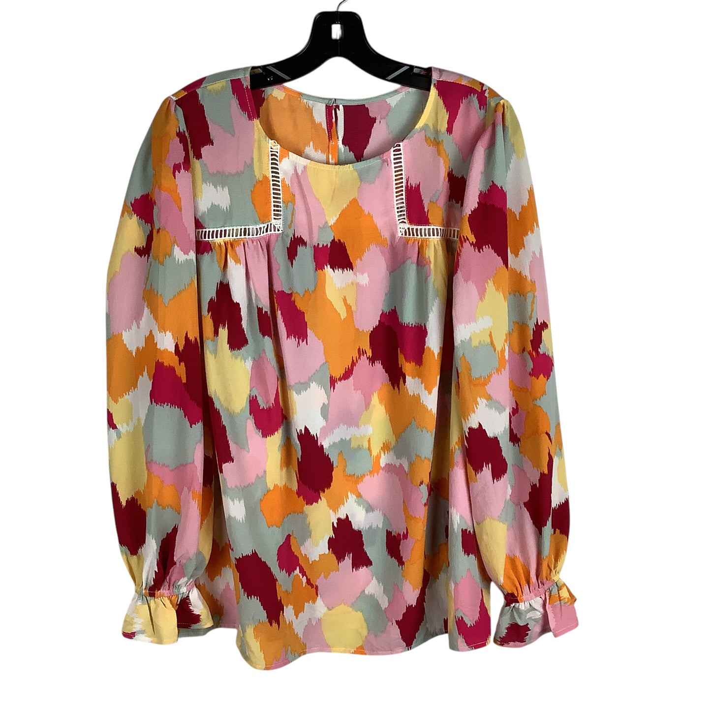 Top Long Sleeve By Clothes Mentor In Multi-colored, Size: Xl