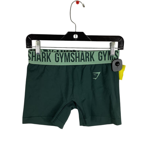 Athletic Shorts By Gym Shark In Green, Size: M