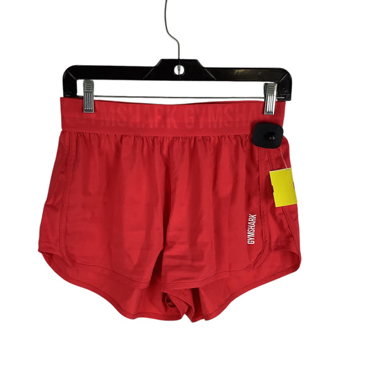 Athletic Shorts By Gym Shark In Red, Size: S