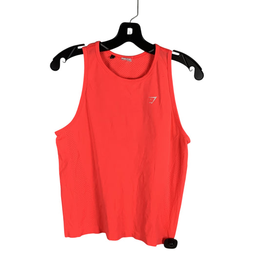 Athletic Tank Top By Gym Shark In Pink Size: Est. M