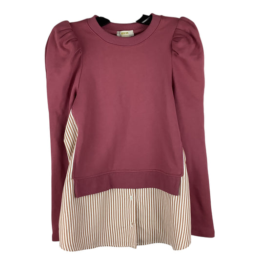 Sweater By Maeve In Pink, Size: Xs