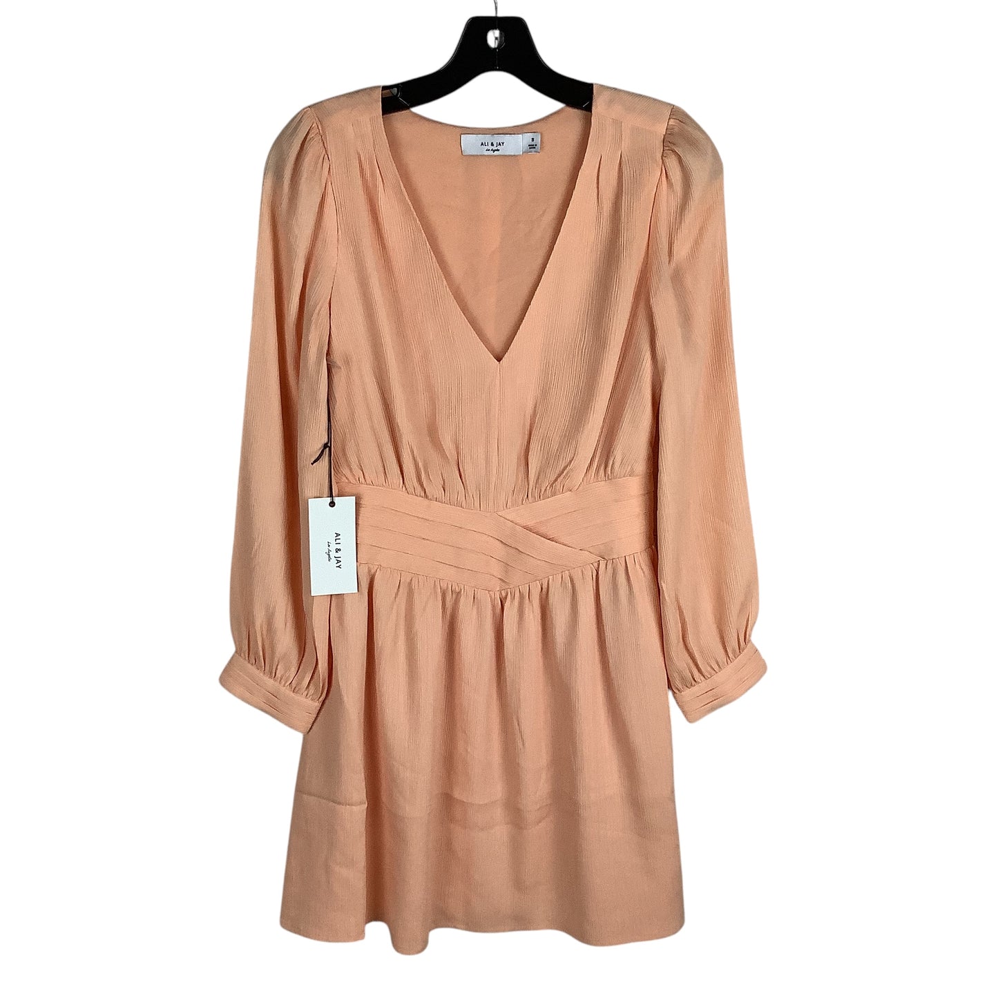 Dress Casual Short By Ali And Jay In Peach, Size: S