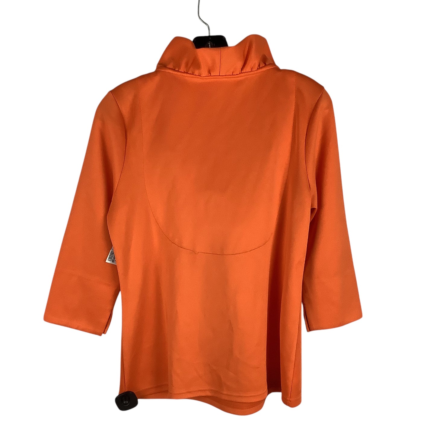 Top Long Sleeve By Gretchen Scott In Orange, Size: M