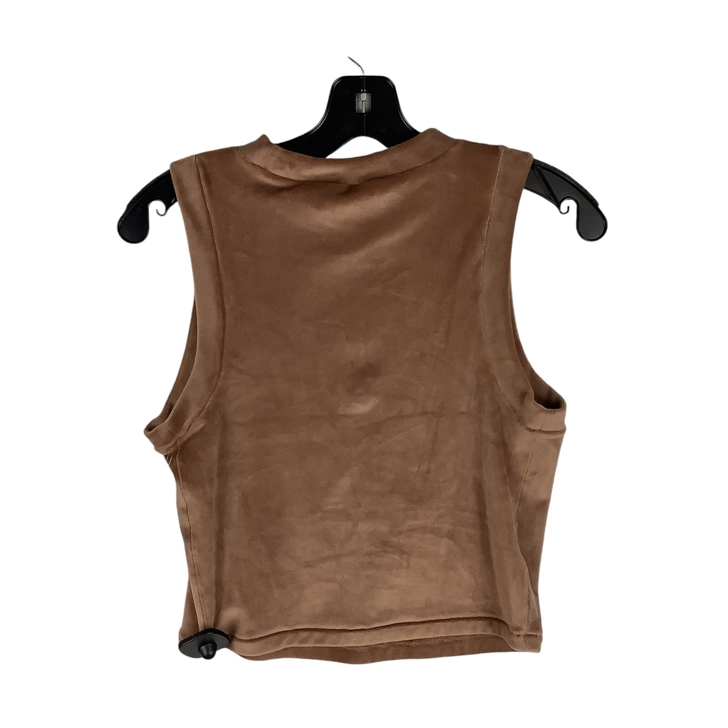 Top Sleeveless By Skims In Brown, Size: L