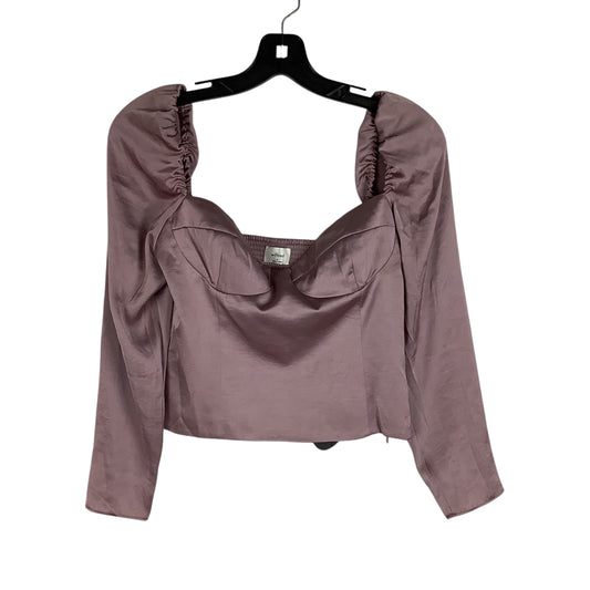 Top Long Sleeve Designer By Wilfred In Purple, Size: S