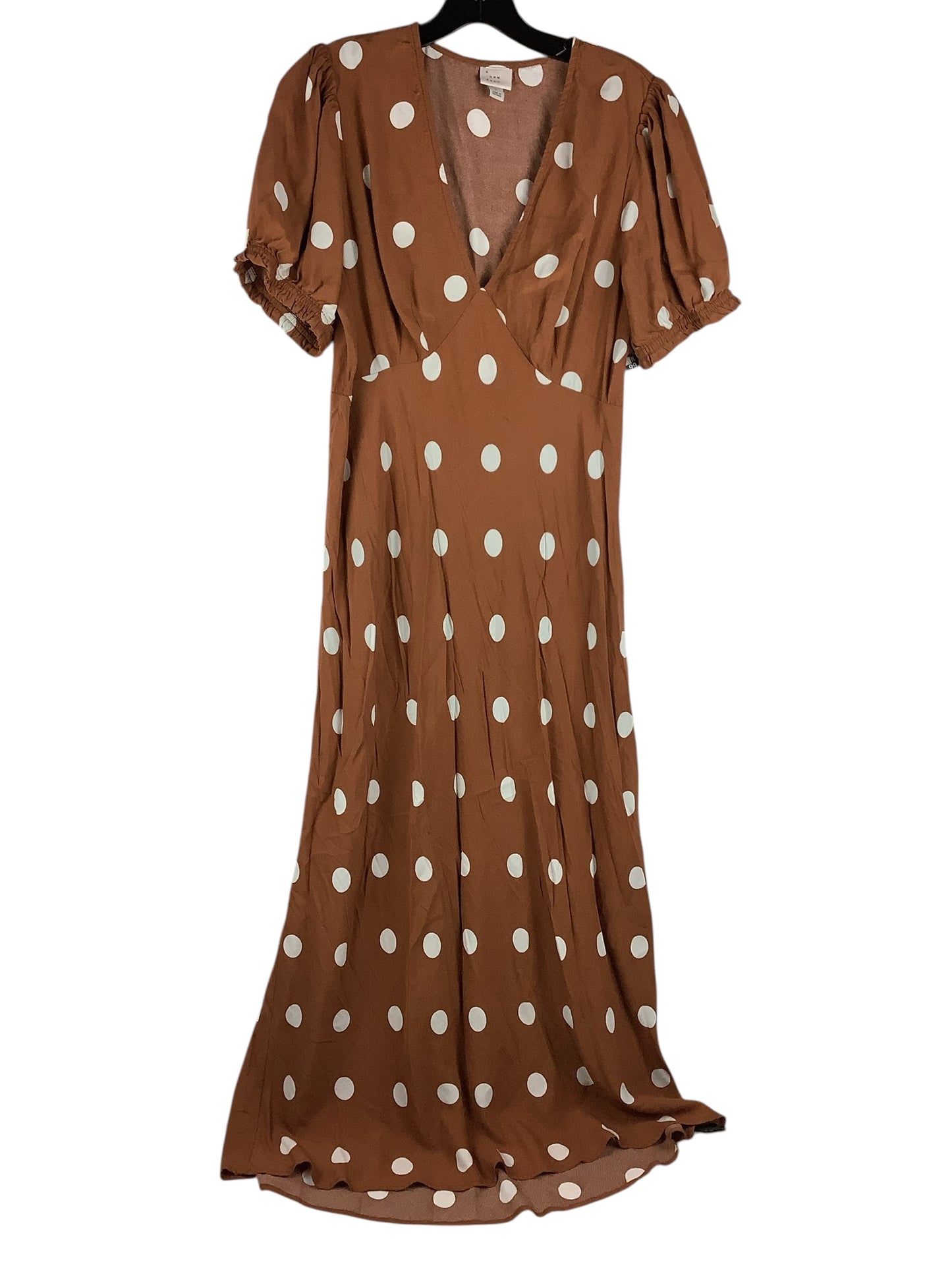 Dress Casual Maxi By A New Day In Brown, Size: L