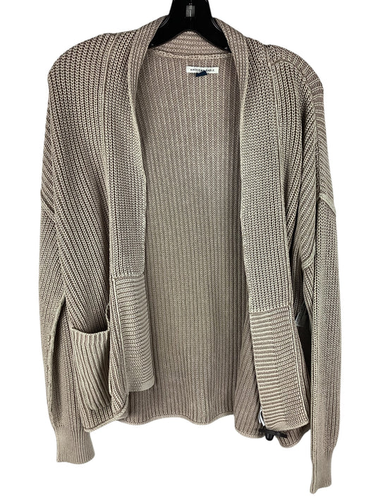 Sweater Cardigan By American Eagle In Brown, Size: S