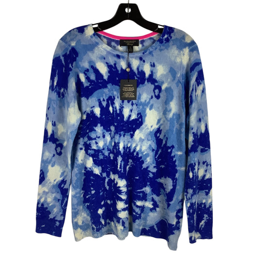 Sweater By Charter Club In Blue, Size: L