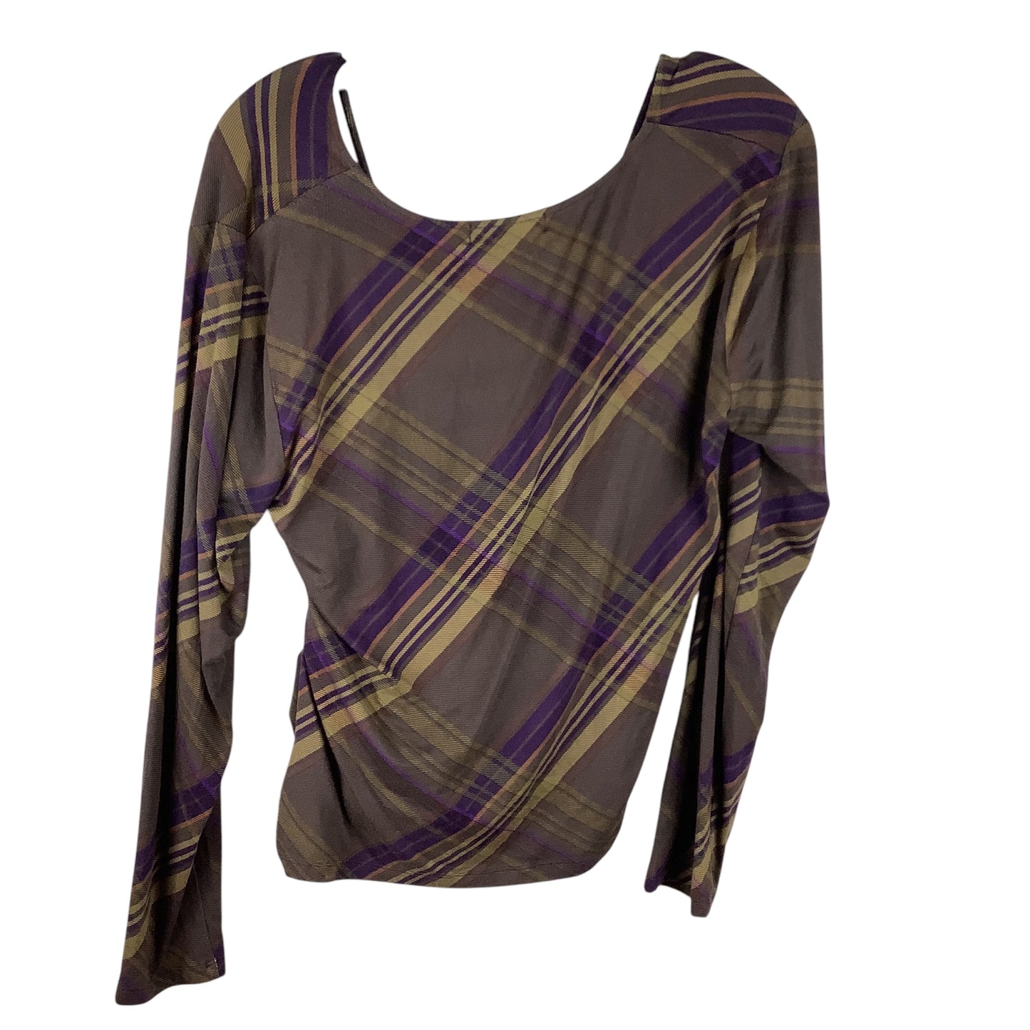 Top Long Sleeve By Ralph Lauren In Purple, Size: Xl