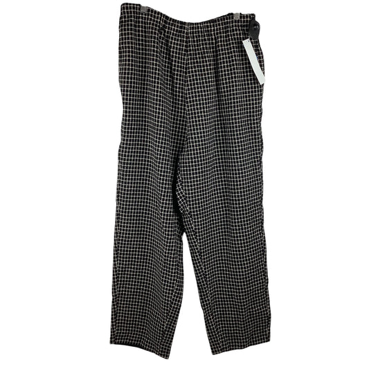 Pants Designer By Cmb In Plaid Pattern, Size: M