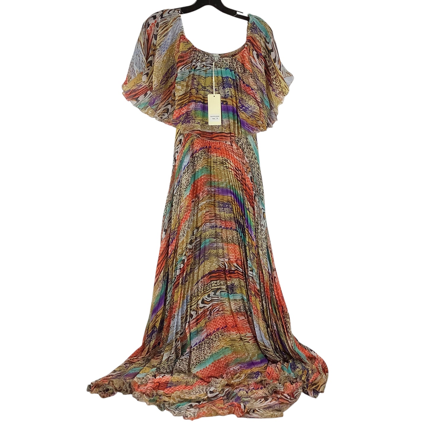 Dress Casual Maxi By Clothes Mentor In Multi-colored, Size: S