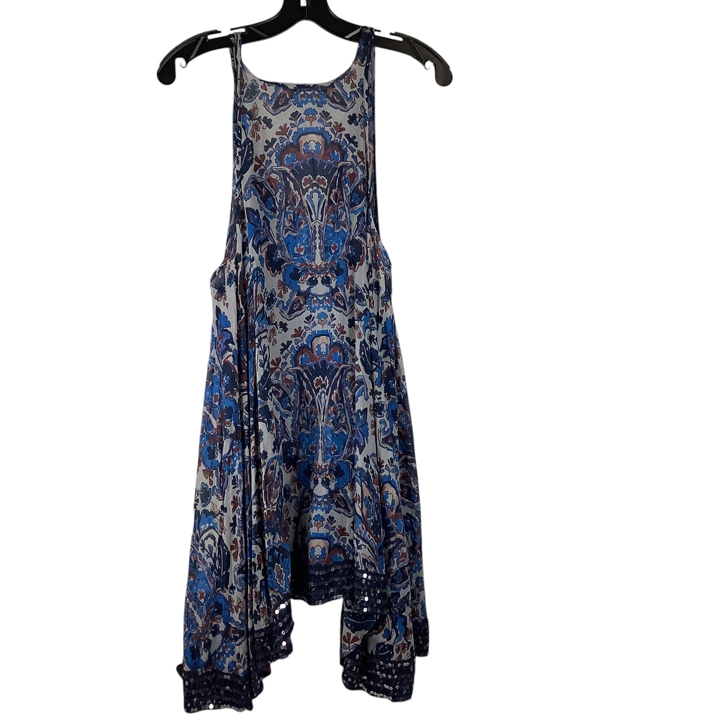 Dress Casual Short By Free People In Blue, Size: L