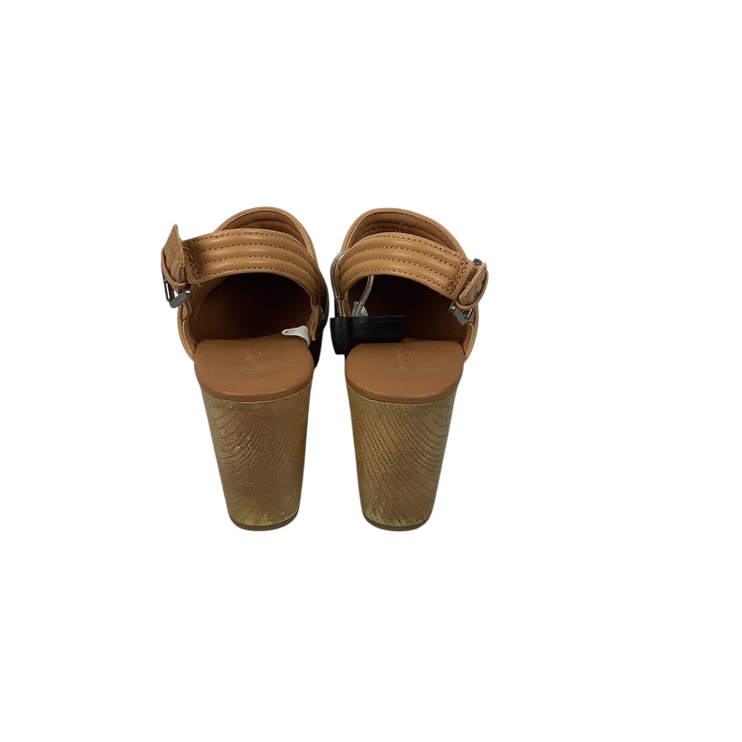 Shoes Heels Block By Universal Thread In Tan, Size: 8.5