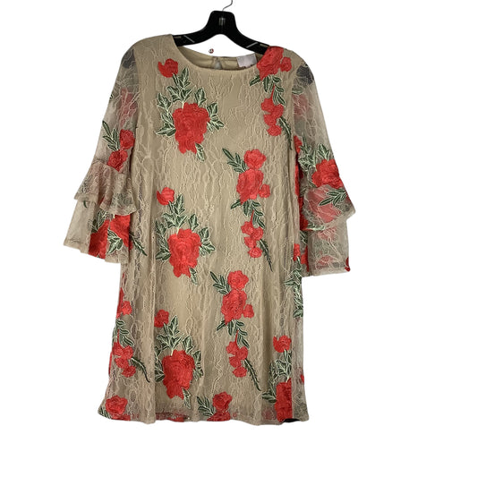 Dress Casual Short By Karlie In Floral Print, Size: S