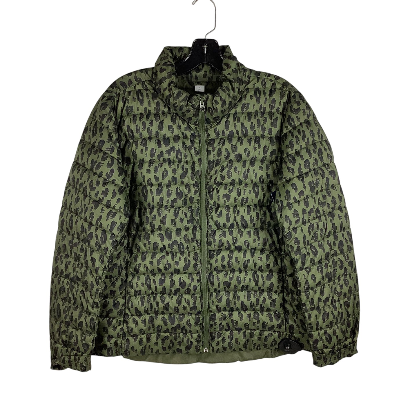 Jacket Puffer & Quilted By Old Navy In Green, Size: L