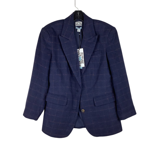 Blazer By Clothes Mentor In Navy, Size: S