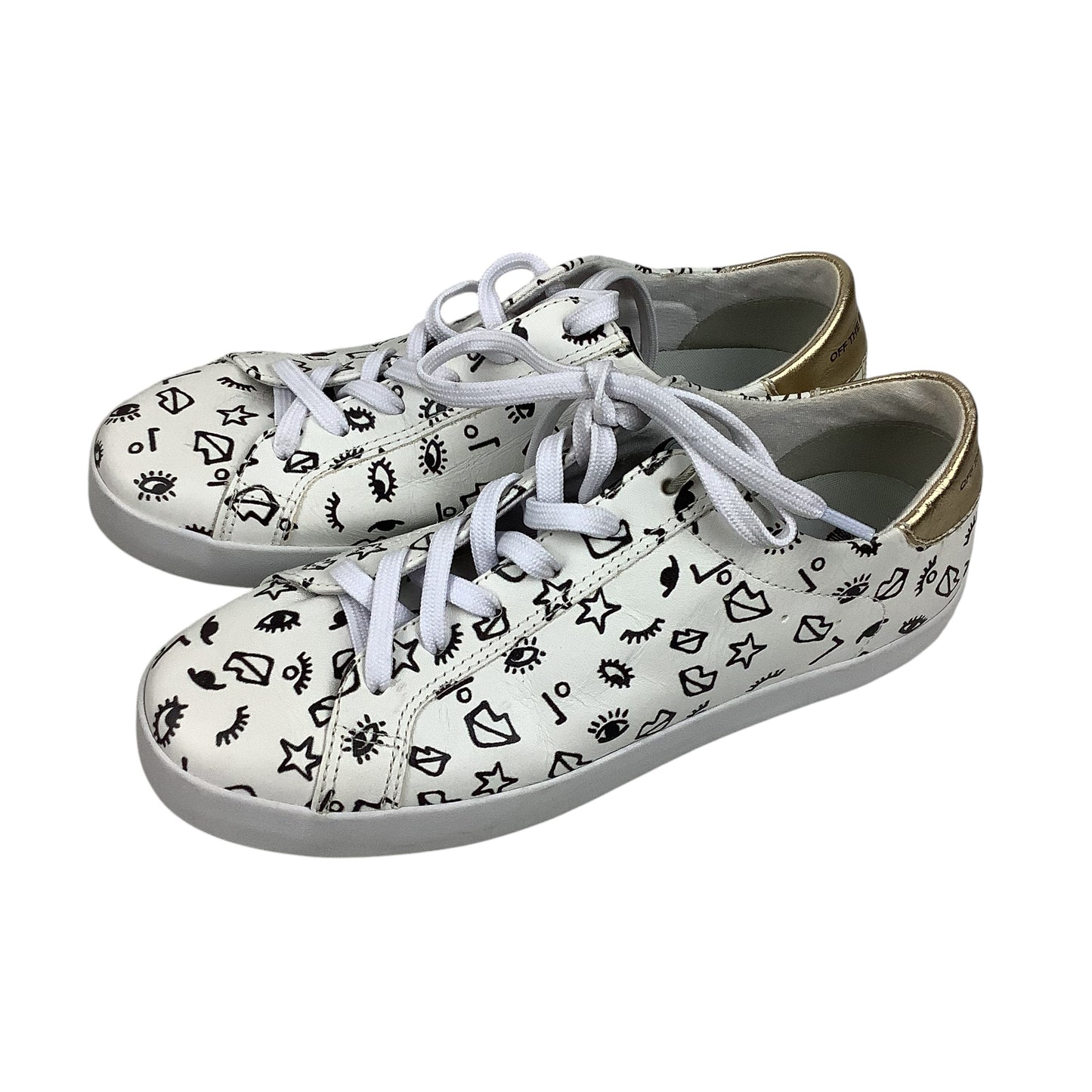 Shoes Sneakers By Clothes Mentor In White, Size: 7