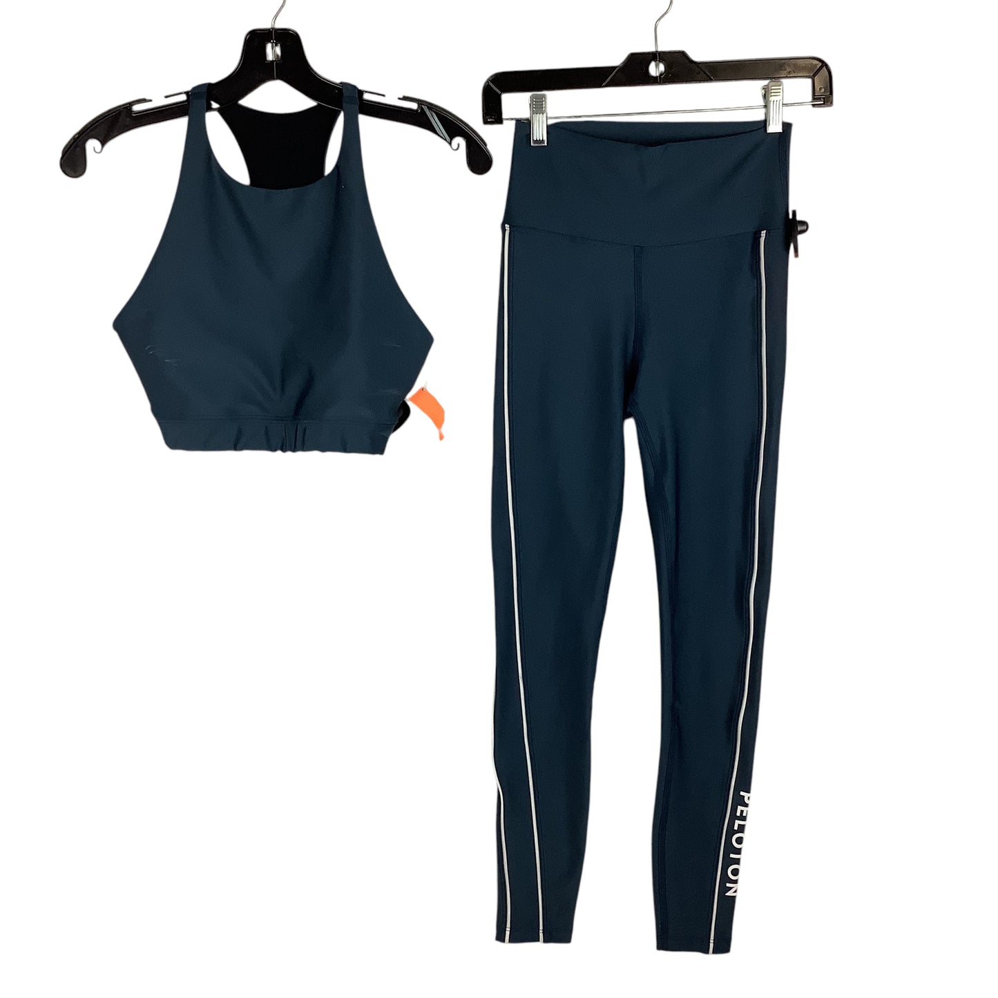 Athletic Pants 2pc By Clothes Mentor In Blue, Size: S & M