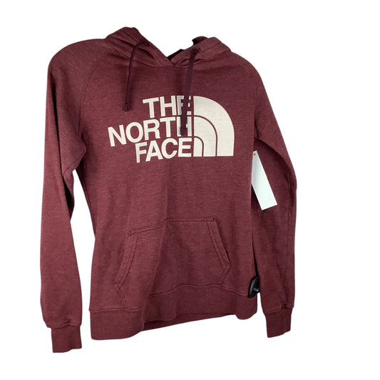 Sweatshirt Hoodie By The North Face In Red, Size: Xs